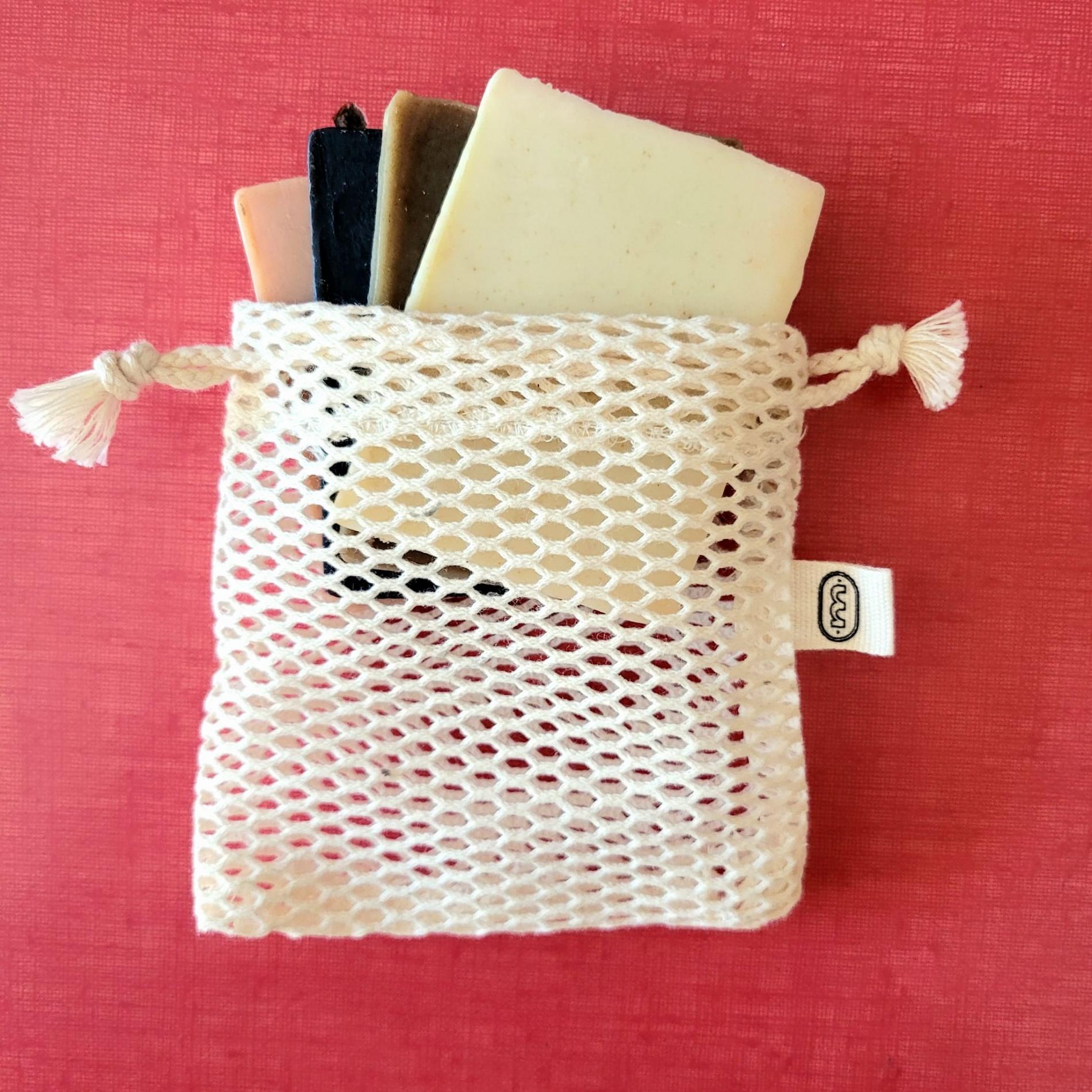 Pochette filet à savon